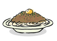 Curry sauce Carbonara