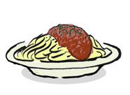 Sweet Potato Cream Spaghetti