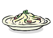 Lemon Cream Sauce Spaghetti