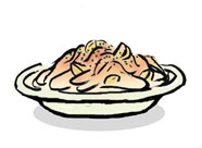 Garlic Pomodoro Spaghetti