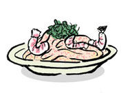 Tarako & Butter Spaghetti