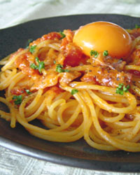 Hot Pomodoro Carbonara