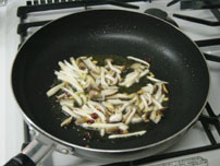 Soup Spaghetti with Mushroon