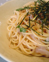 Salada Spaghetti with Ume & Squid